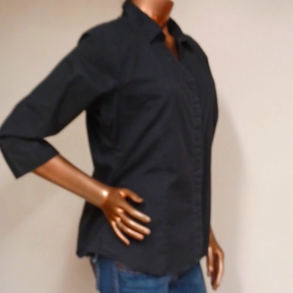 Vintage Riders by Lee Black Button Down Shirt - Picture 2 of 4